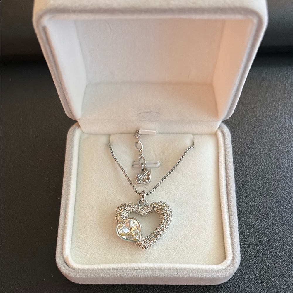 Swarovski Heart Pendant Necklace